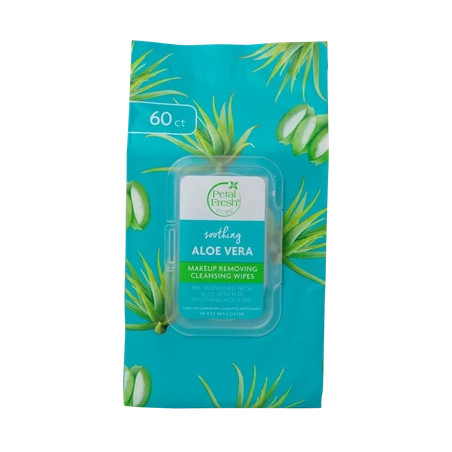 Petal Fresh - Pure Aloe Vera Makeup Removing Wipes