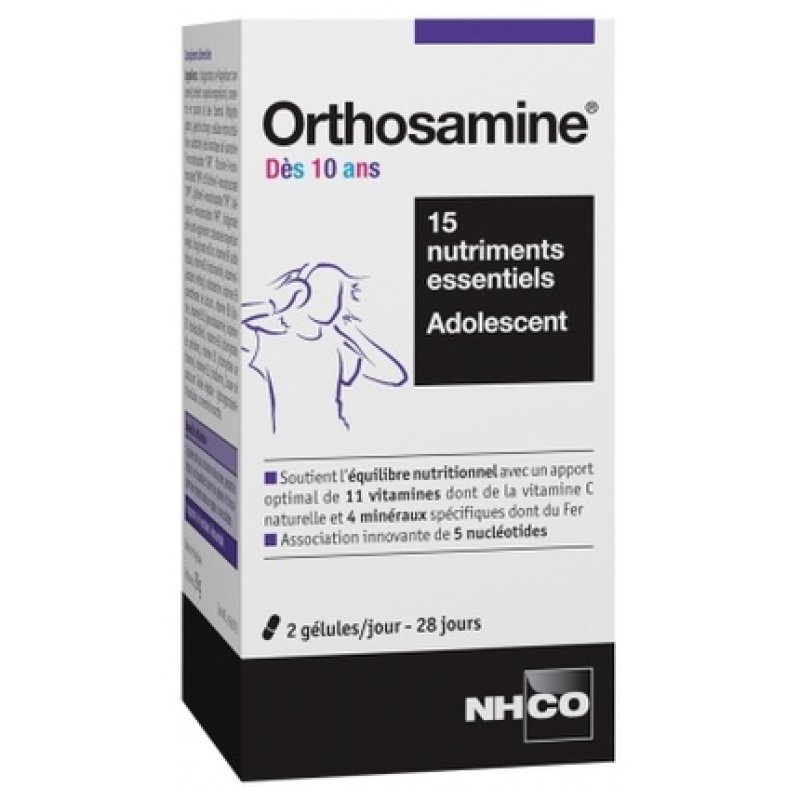 Nhco Orthosamine Nutritional Balance From 10 Years Old 56 Capsules