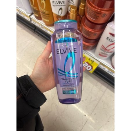 L'Oreal Elvive Hyaluronic Shampoo Pure For Oily Hair 400 Ml