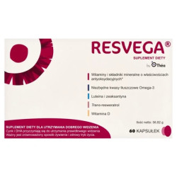 Resvega Capsules With Ingredients Supporting Proper Vision 60 Pieces