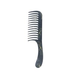 Denman D28 The Deluxe Wide Tooth Detangler Comb Floral Design