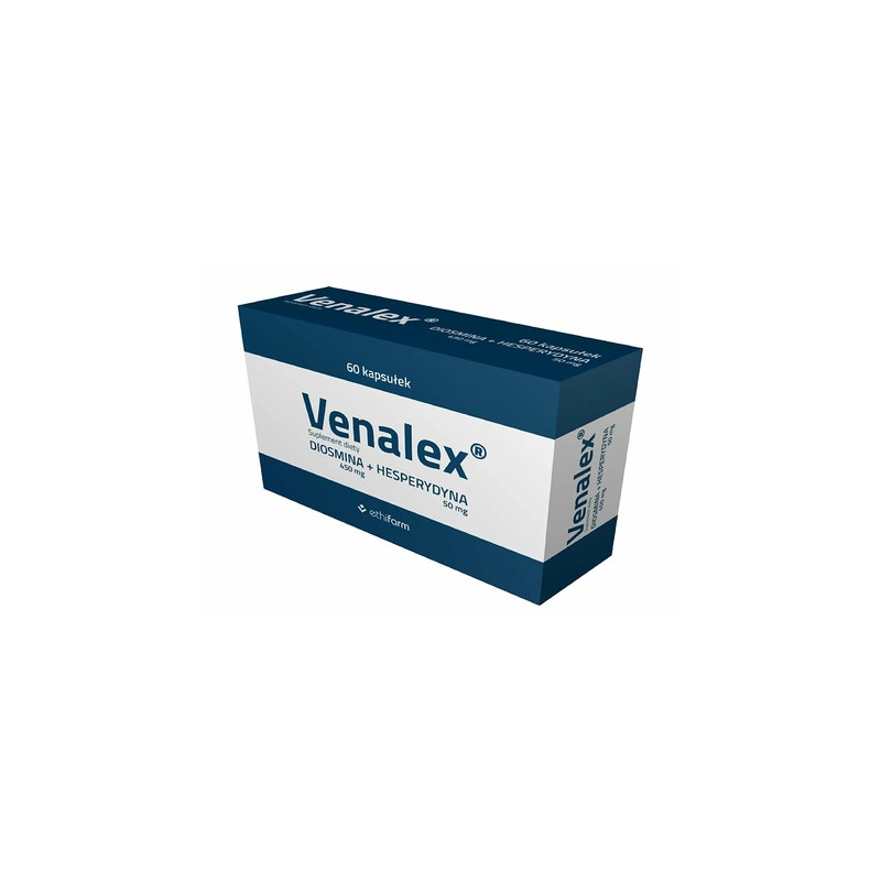 Venalex 500 60 Tablets Diosmin 450mg And Hesperidin 50mg