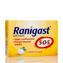 Medical Device Ranigast Sos Lozenges For Heartburn And Hyperacidity 12 Pieces