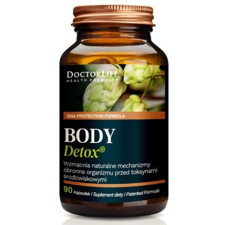 Doctor Life Body Detox Dietary Supplement Protecting Against Environmental Toxins 90 Capsules
