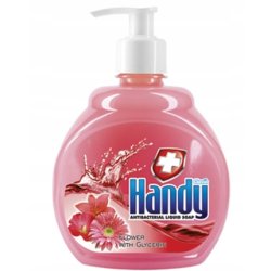 Clovin Handy Antibacterial Liquid Soap Floral Refill 500 Ml