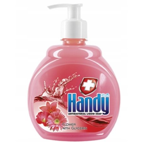 Clovin Handy Antibacterial Liquid Soap Floral Refill 500 Ml