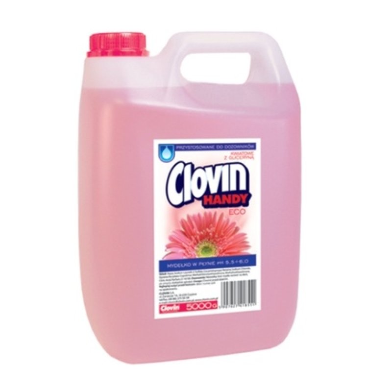 Clovin Floral Liquid Soap With Glycerin 5 Liters