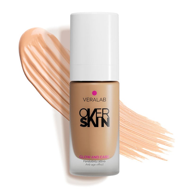 Veralab Glow And Care Active Luminous And Hydrating Foundation 09 Nutty 30 Ml