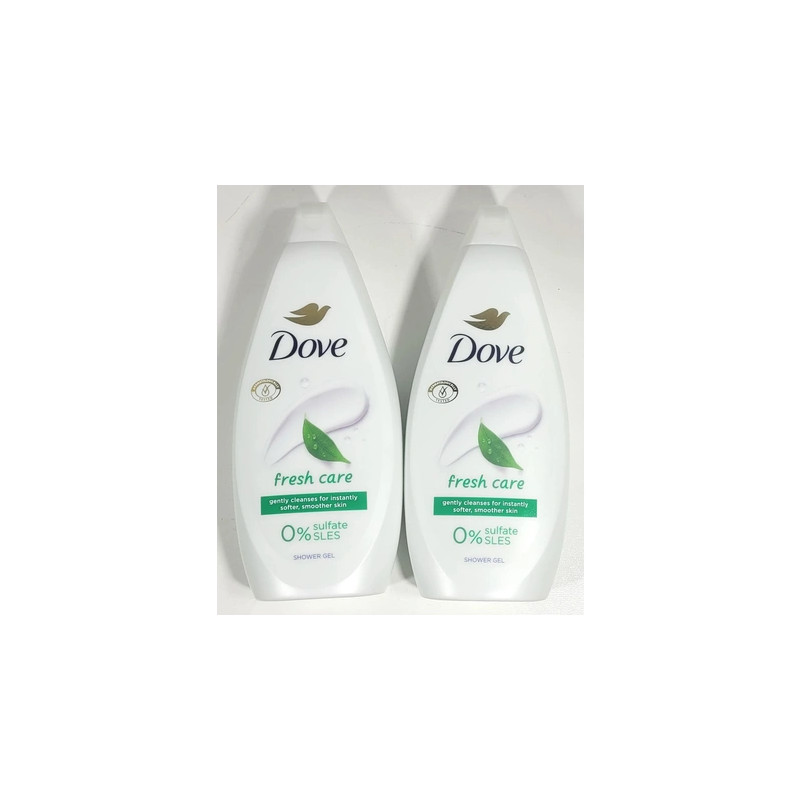Dove Shower Gel Fresh Care 2pack Gentle Cleanser 2434 Oz Each