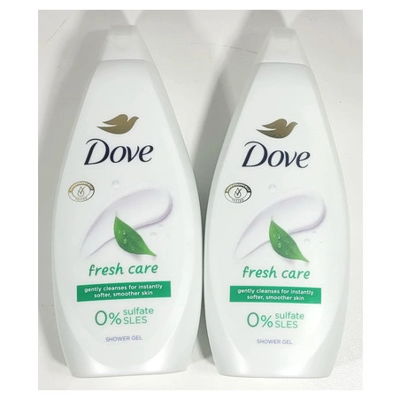 Dove Shower Gel Fresh Care 2pack Gentle Cleanser 2434 Oz Each