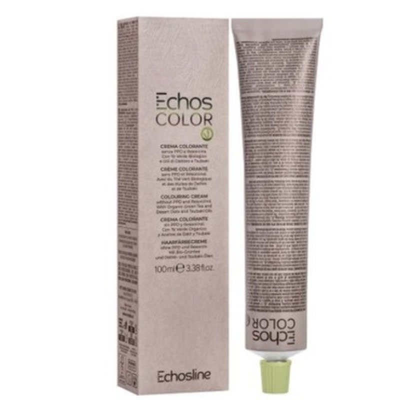 Echosline Cream Hair Color Without Ppd And Resorcin 100ml 712 Medium Iris Blonde