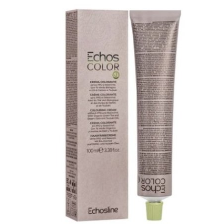 Echosline Cream Hair Color Without Ppd And Resorcin 100ml 712 Medium Iris Blonde