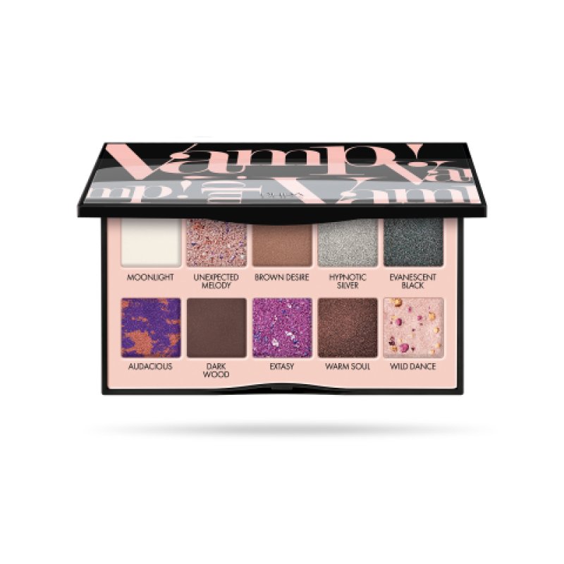 Pupa Milano Vamp Palette 004 Audacious Black 65g