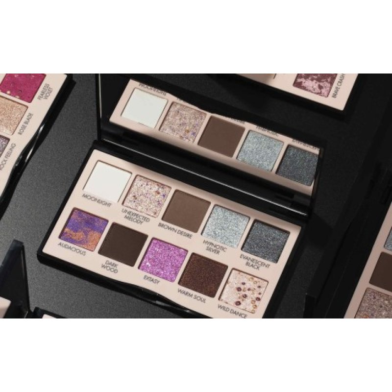 PUPA Milano Vamp! Palette ombre à paupière 6,5 g 004 Audacious Black