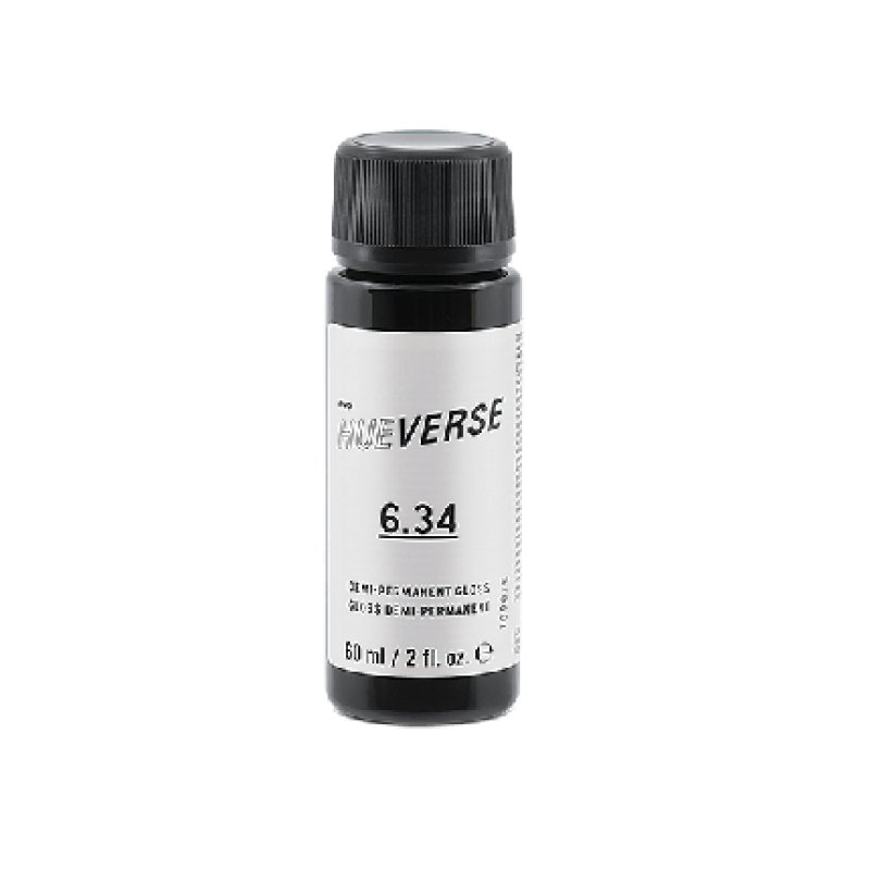 Evo Hueverse Demipermanent Hair Color 60ml Shade 634
