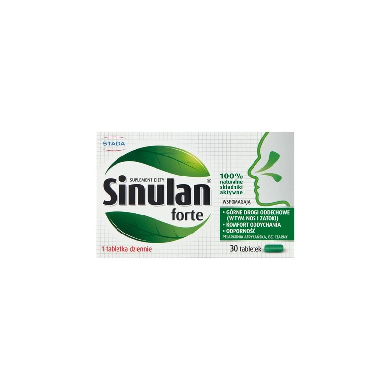 Sinulan Forte Tablets Supporting Immunity And Respiratory Tract 30 Pieces