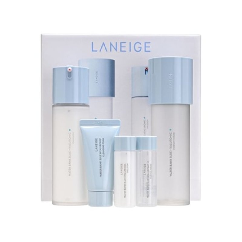 Laneige Waterbank Blue Ha 2 Step Essential Set For Combination To Oily Skin