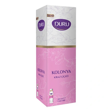 Duru Cherry Blossom Cologne 200 Ml In Glass Bottle