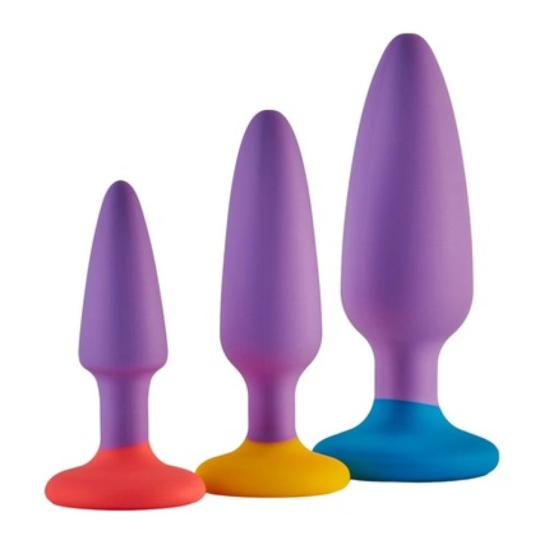 Dream Toys Love Signal Smooth Start Kit Anal Plugs X3