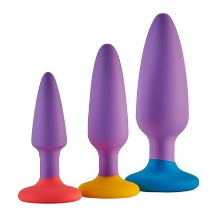 Dream Toys Love Signal Smooth Start Kit Anal Plugs X3