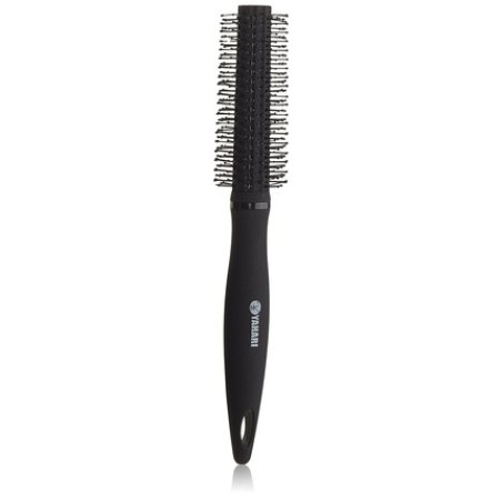 Round Brush with Carbonized Bamboo Bristles