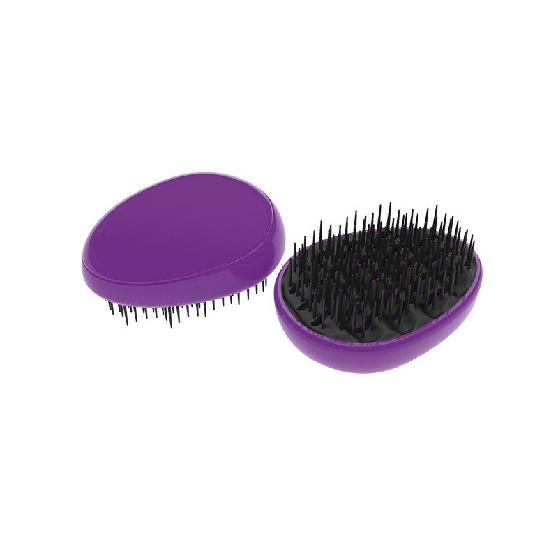 ID Italian IDACCEGGBR hairbrush/comb Adult Hairbrush & comb Black, Violet 1 pc(s)