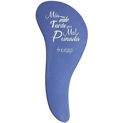 Italian Design Soft Urban Hair Brush MAS Vale Tarde Que Mal PEINADA-IDURBBRUSH-T01 Blue