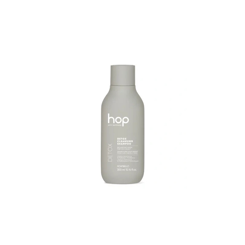 Hop Montibello Hop Detox Cleansing Shampoo 300 Ml Detoxifying Shampoo For Cleansing Hair And Scalp