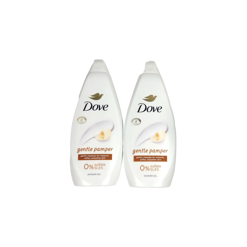 Dove Shower Gel Gentle Pamper 2pack Moisturizing Cleanser 2434 Oz Each