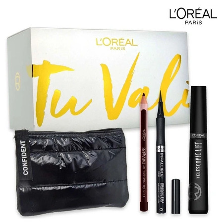 L'Oreal Paris Telescopic Mascara Eyeliner Pencil Pouch