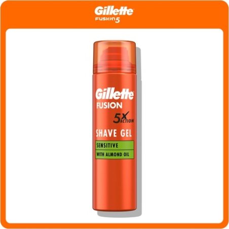 Gillette Shaving Gel Fusion5 Ultra Sensitive Duo