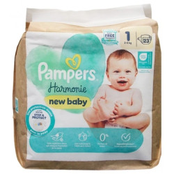 Pampers New Baby Harmonie Size 1 23 Diapers 25 Kg