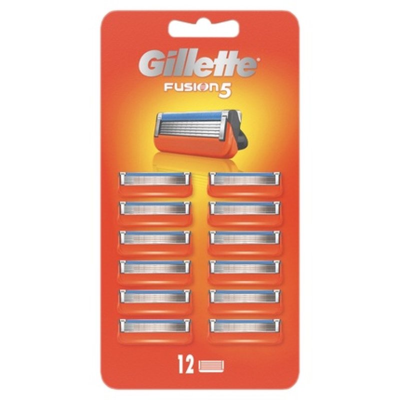 Gillette Fusion 5 Razor 12 Pack