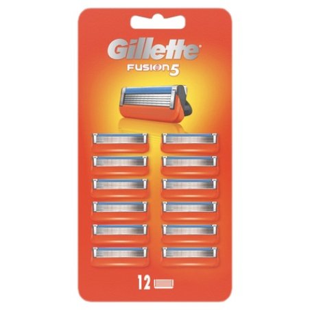 Gillette Fusion 5 Razor 12 Pack