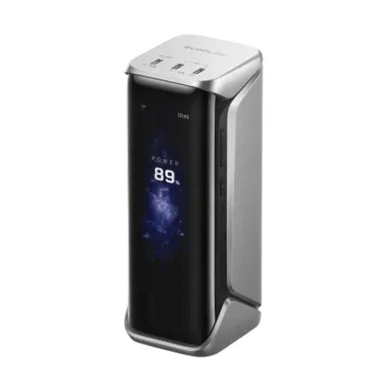 EcoFlow EF-RP27KGEEK-EU banque d'alimentation électrique Lithium 27650 mAh Noir, Argent
