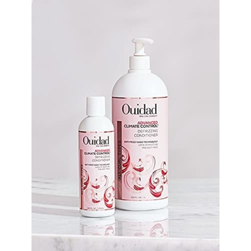Ouidad Advanced Climate Control Defrizzing Conditioner for All Curl Types 1000ml 1 Liter
