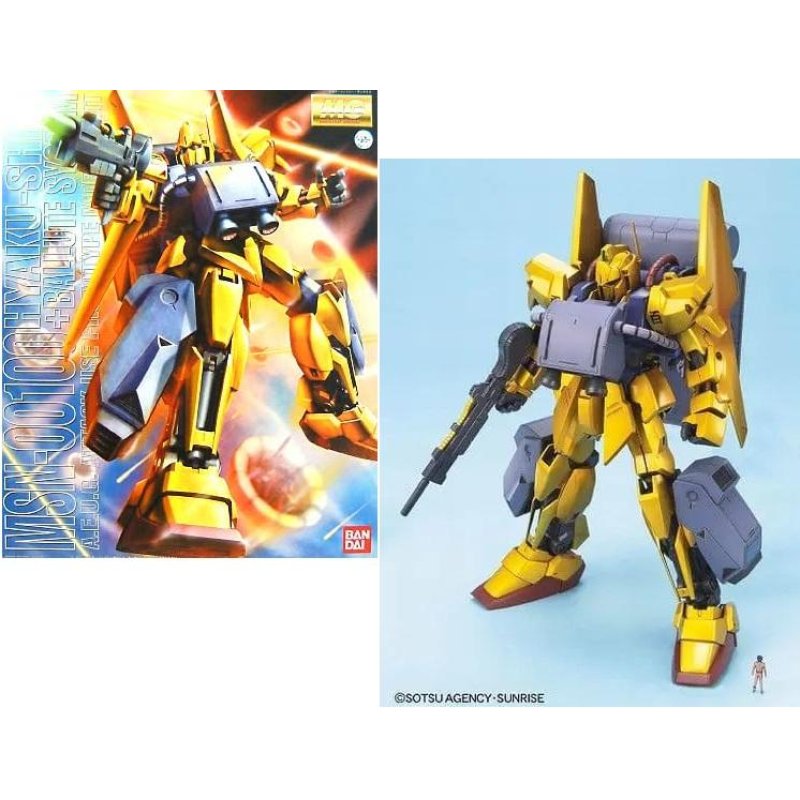 GUNDAM - MG 1/100 Hyakushiki Ballute System - Model Kit