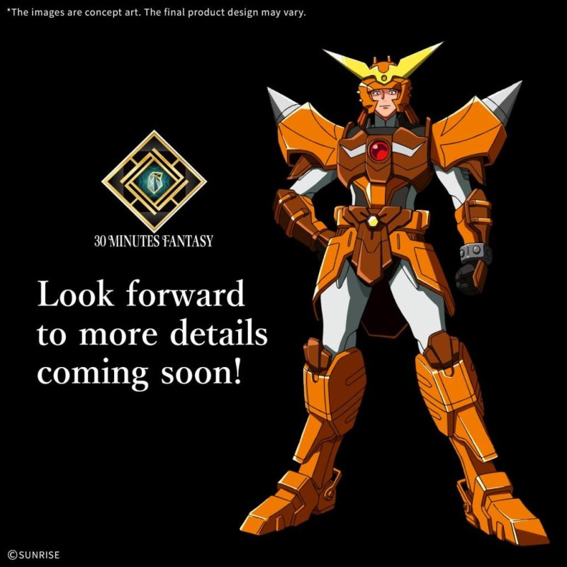 SAMURAI TROOPER -30MF Yoroi-Shinden Samurai Troopers Wild. - Model Kit