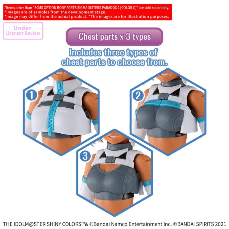 30MS - Option Body Parts Sigma Sisters Paradox 2 (Color C) - Model Kit