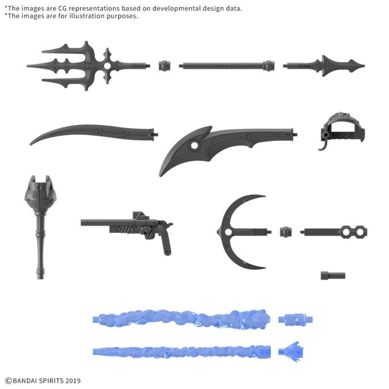 30MM - Customize Weapons (Pirate Weapon) - Model Kit