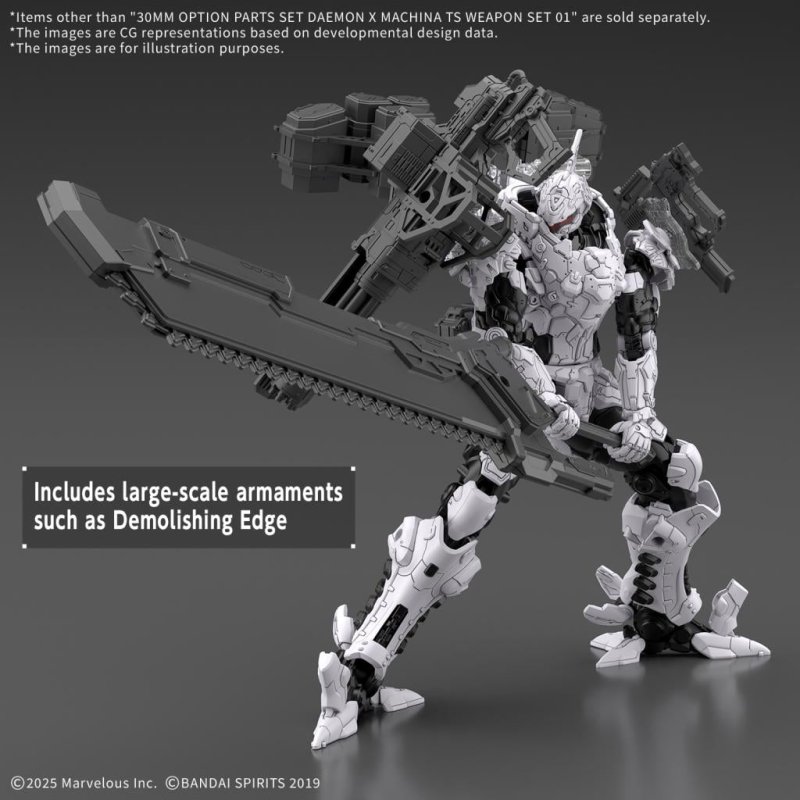 DAEMON X MACHINA - 30MM Parts Set TS Weapon Set 1 - Model Kit