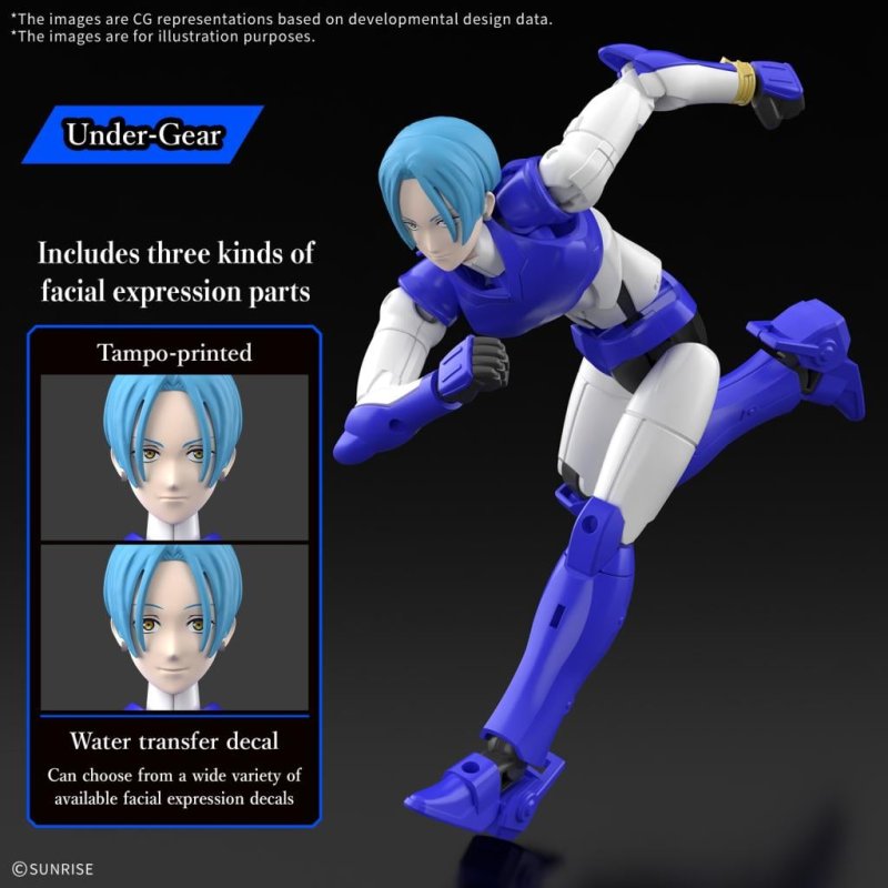 SAMURAI TROOPER - 30MF Yoroi-Shinden Samurai Troopers Sky - Model Kit