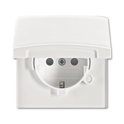Busch-Jaeger 2064-0-0294 socket-outlet CEE 7/3 White