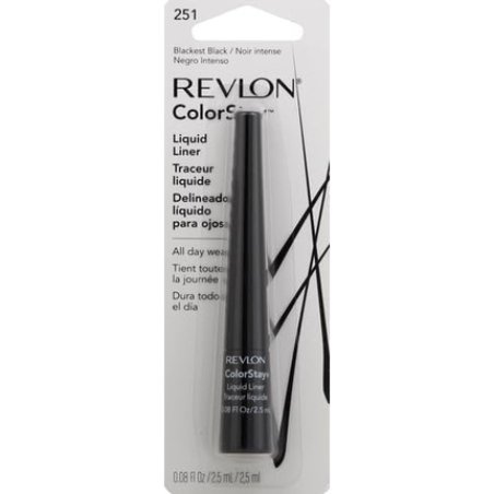 The Eyes By Revlon Colorstay Liquid Liner Blackest Black