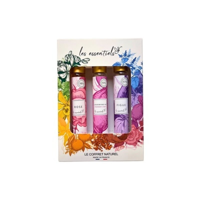 Les Essentiels Gift Set Rose Gourmandise Figue Trio 30ml