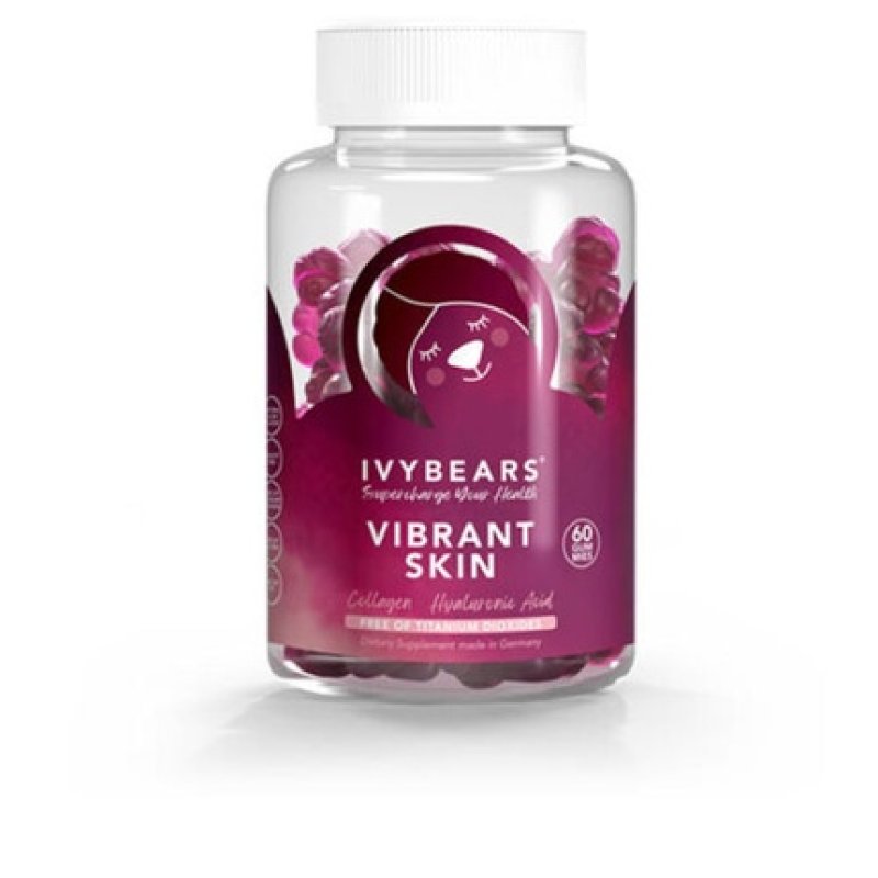 IvyBears Vibrant Skin Gummies 60 Count 150g