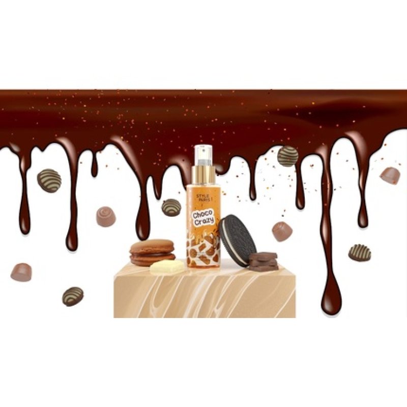 Style Paris Choco Crazy Body Mist 100ml