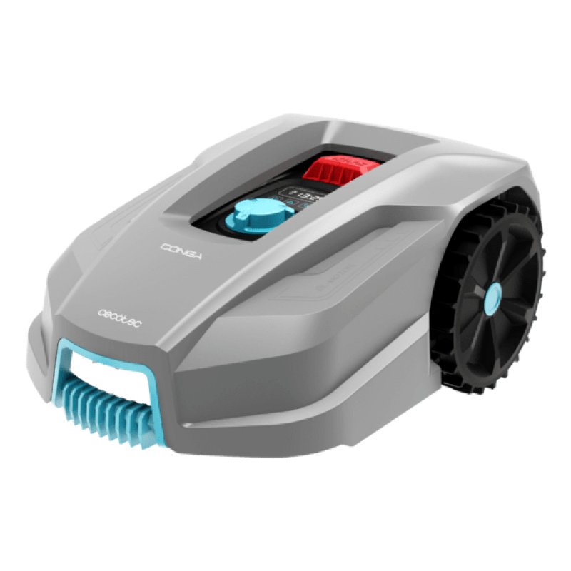 Cecotec 4479 Tondeuse à gazon robot Batterie Noir, Gris