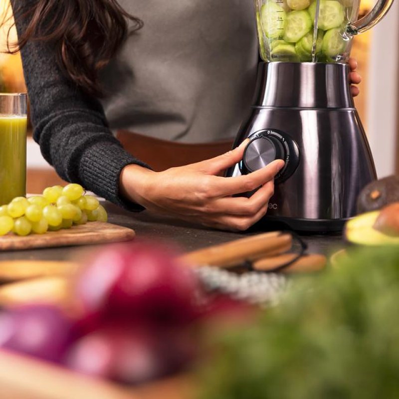 Cecotec Power Black Titanium 1800 Go 1.8 L Tabletop blender 1800 W