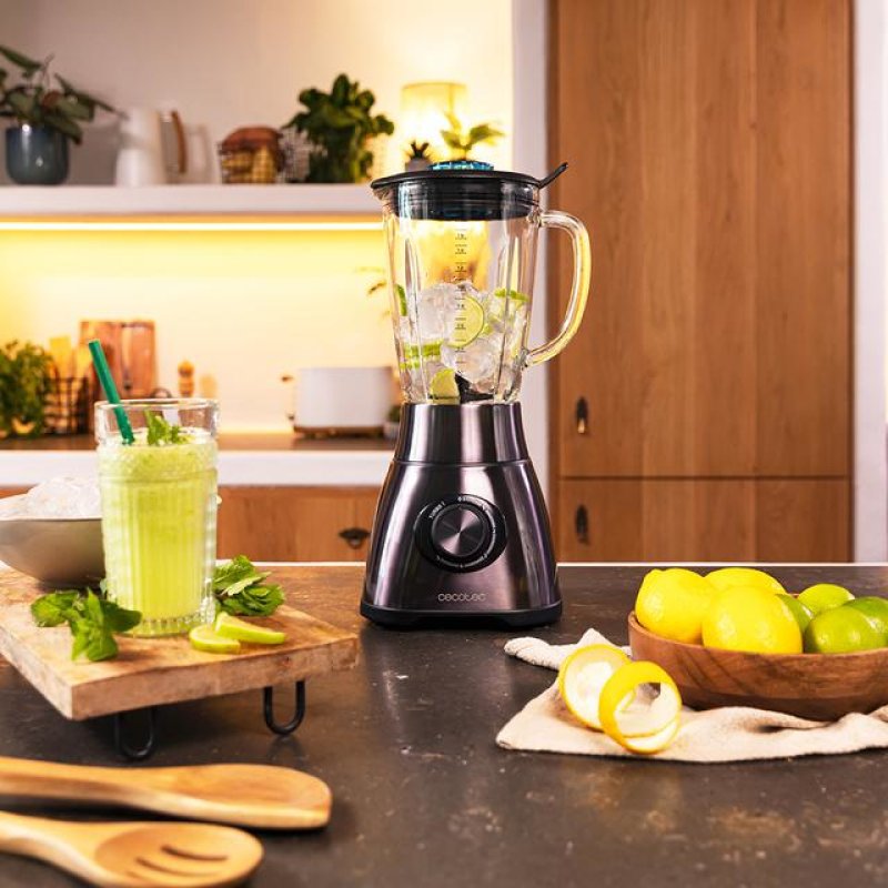 Cecotec Power Black Titanium 1800 Go 1.8 L Tabletop blender 1800 W